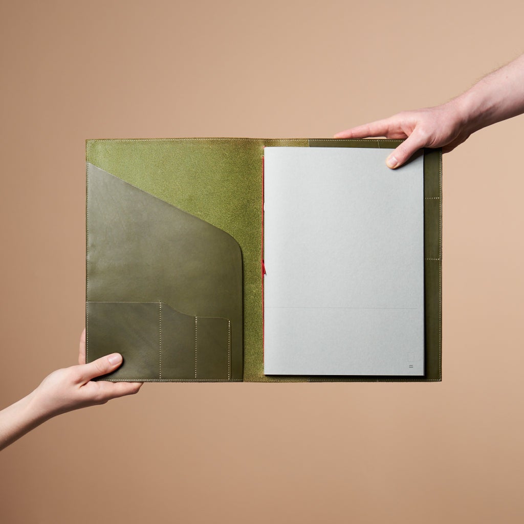 Paper Republic - le portfolio - leather portfolio (a4) | The