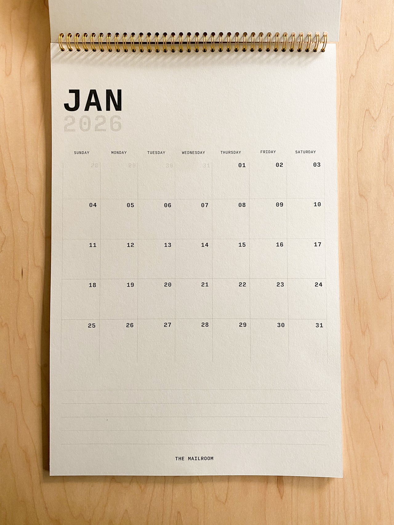 PLANNERS / CALENDARS | The Mailroom